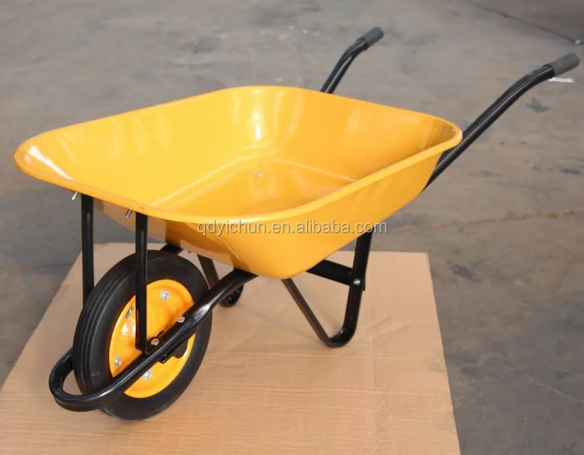 thailand construction wheelbarrow with solid wheelbarrow wheels WB6501