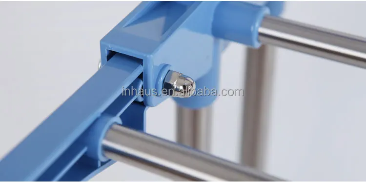 2 tier stainless steel portable balcony vertical hanging cloths dryer stand price home with 4 wheels