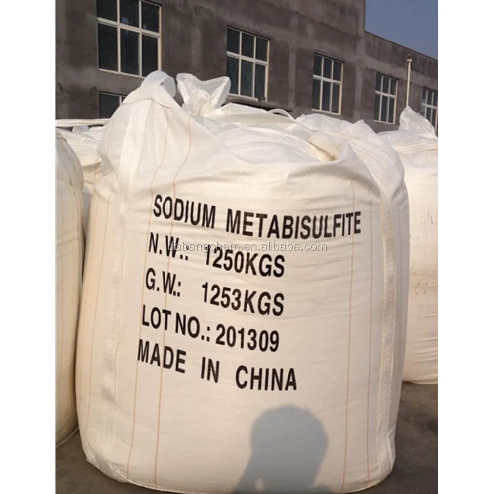 
Food Grade Sodium Metabisulphite/ Sodium Metabisulfite / Sodium Metabi sulfite 