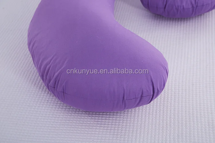 
Custom C Shaped Polyester Back Support Organic Cotton Full Body Sleeping Chiropractic Maternity Pregnancy Pillow 