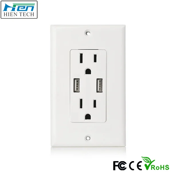 Новинка 2019 зарядное устройство USB Type-C настенная розетка