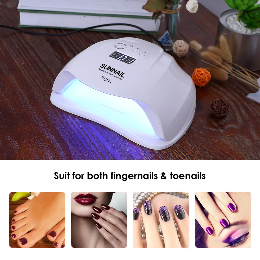 UV Led Lamp Nail Dryer For All Types Gel UV Lamp light for Nail Machine Curing 10/30/60/90s Timer USB Connector