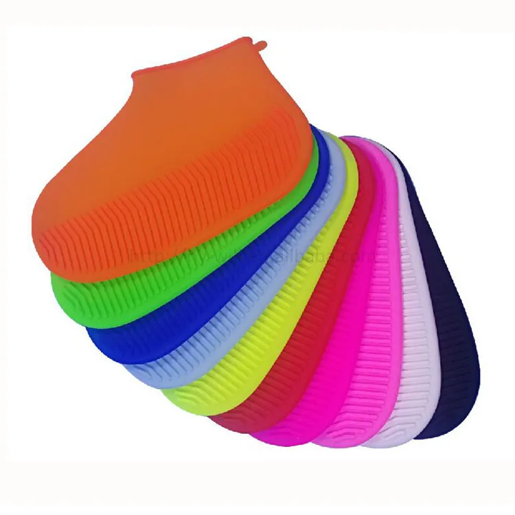 Silicone Reusable Rain Shoes Boots Covers water proof shoes cover for Men Women Kids