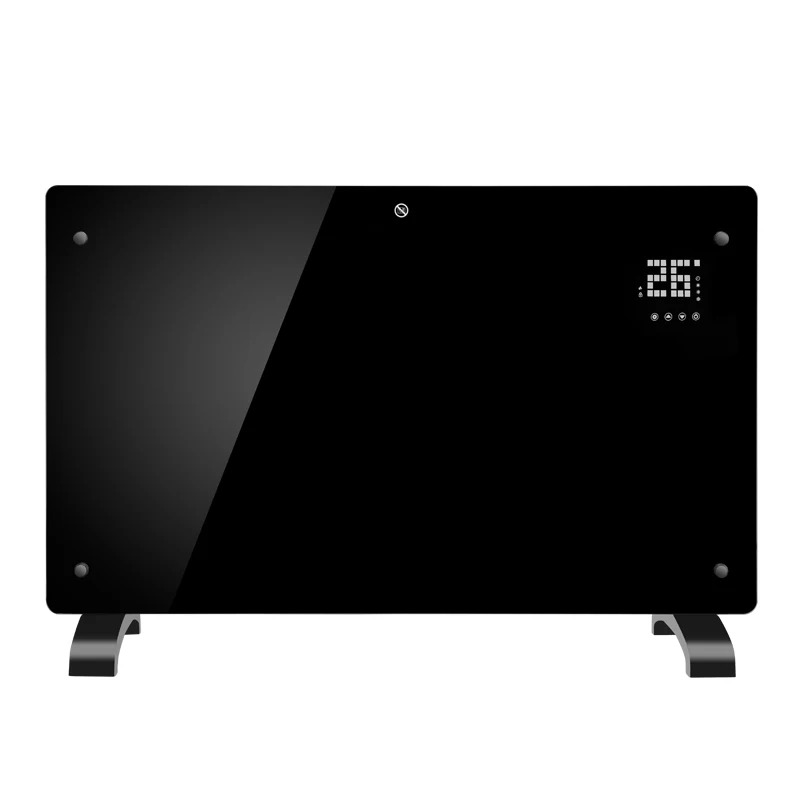 Wall mounted and standing electric heater