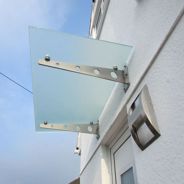 
High quality front door glass canopy made in china 
