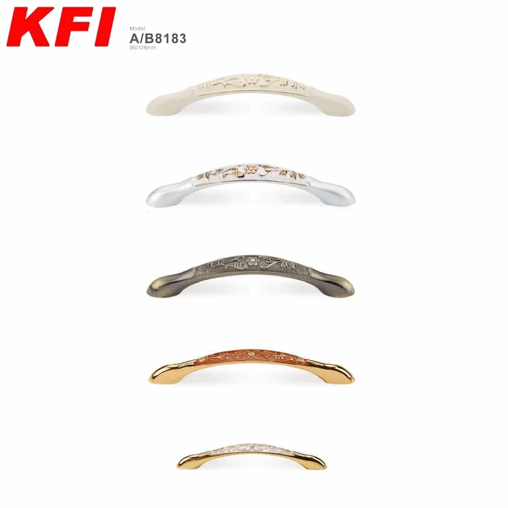 zamak kitchen furniture hardware handle and hinge factory