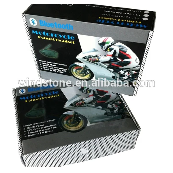 
Moto Intercom Helmet BT Headset Handsfree for more than 500 meters interphone 