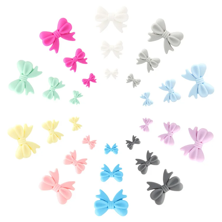 
BPA Free Jewelry Making For Baby Teething Silicone Beads 