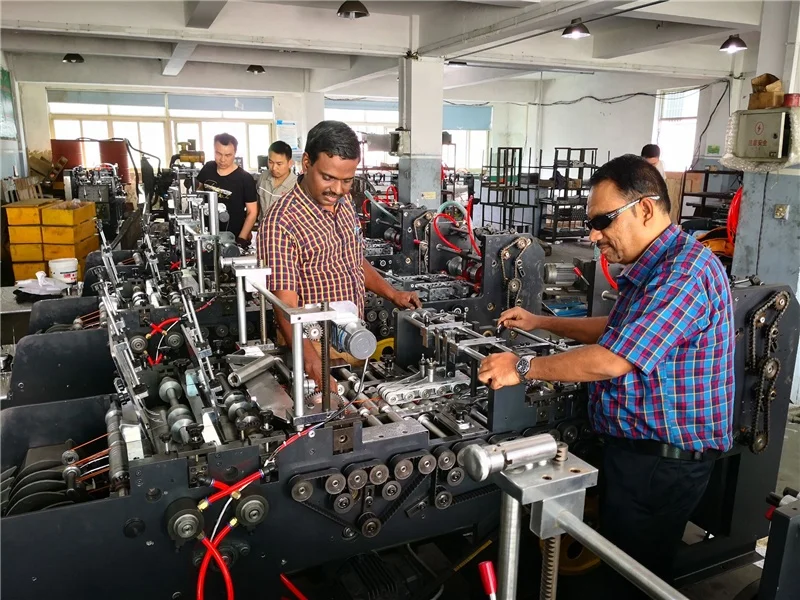 ZF390A Automatic Wedding Invitation Card Envelope Bag Forming Making Machine