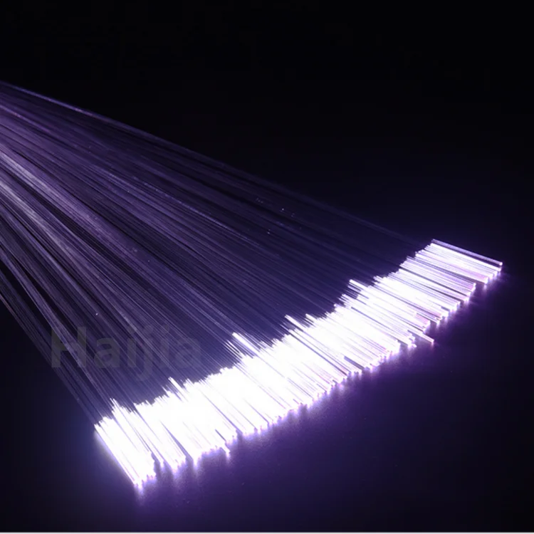 scratch processing Straighten star sky ceiling lighting decorative plastic optical fiber