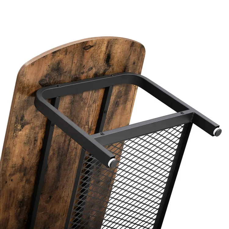 VASAGLE Vintage Industrial Tea Table, Coffee Table for Living Room wooden coffee table design
