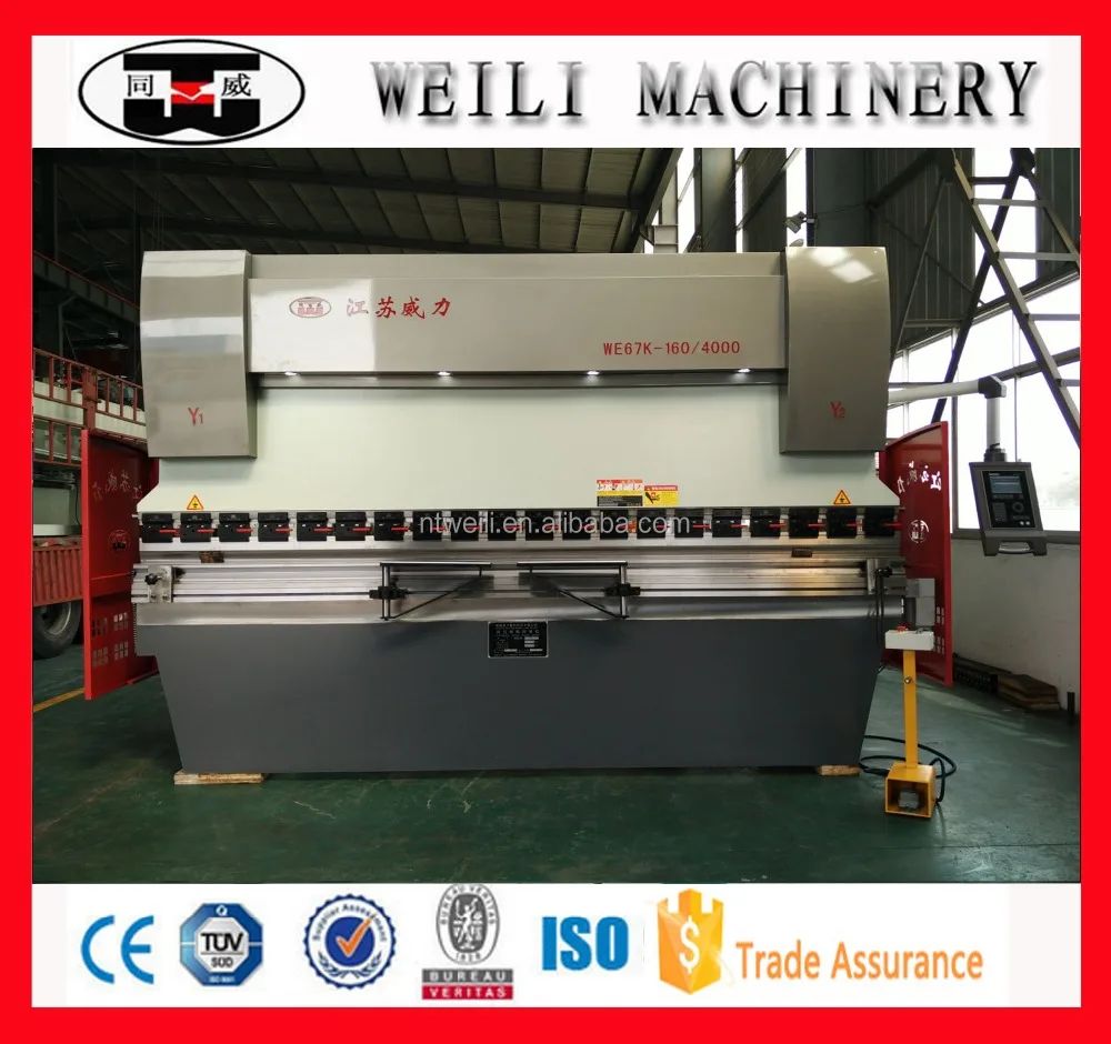 Top Quality WC67Y/K-40/2500 CNC Hydraulic Press Brake Machine