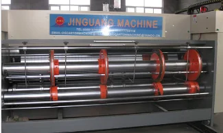 Low price multicolor flexo printing machine with slotter and die cutter