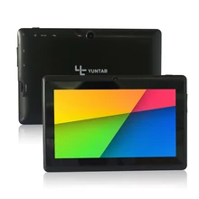 Yuntab 7 inch Q88 Allwinner A33 Quad Core 512MB/ 8GB Android 4.4.2 Kids Tablet PC HD Screen Dual camera Hot