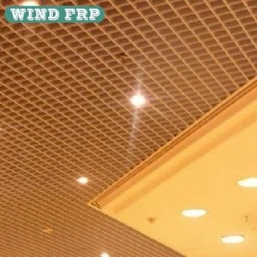 GRP Ceiling FRP Grating Ceiling , ISO9001 Certificated