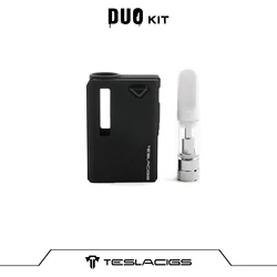 Tesla Original Factory Supply CBD Oil Cartridge Mini DUO for 2 in 1 Vaporizer