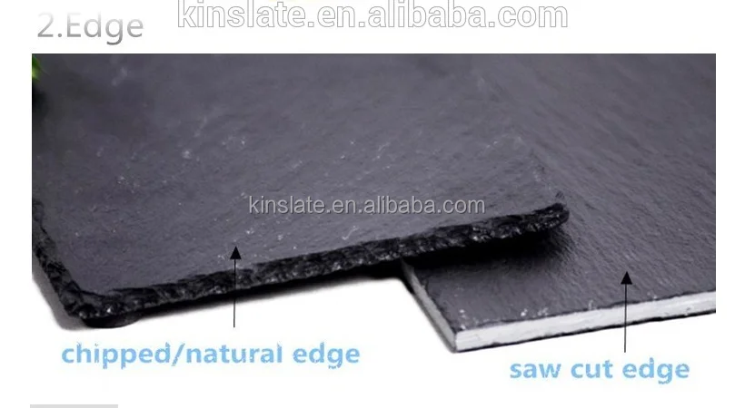 Factory Direct Sales Wholesale Natural slate coaster with coating