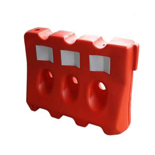Plastic road barrier, Water-filled security barrier, High quality barrier on road