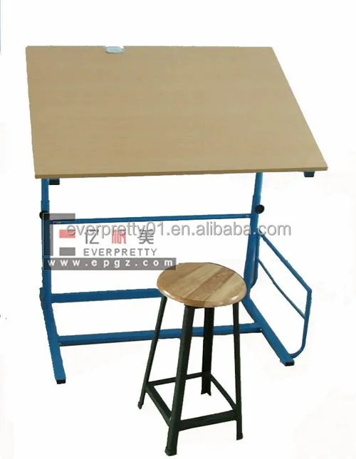 New Modern Design School Design Drafting Folding Table for Drawing