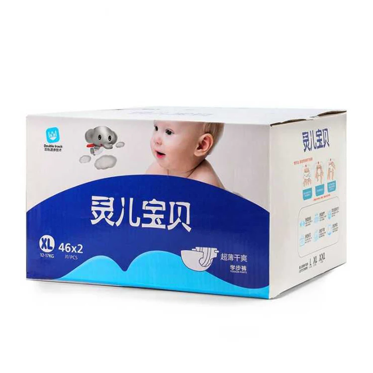 
high absorbent super dry japanese disposable pe film eco baby diaper sanitary napkin 