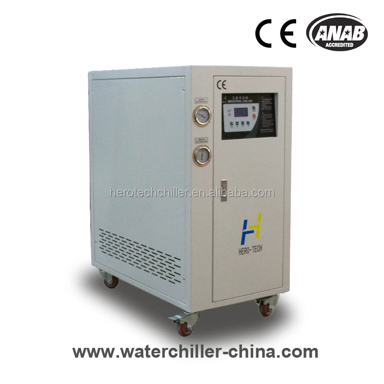 0.5hp 2kw Portable Mini Chiller for Laboratory or MRI Cooling Tank with Copper Coil Finned Coil+low Noise Axil Fan 2 Years R470C