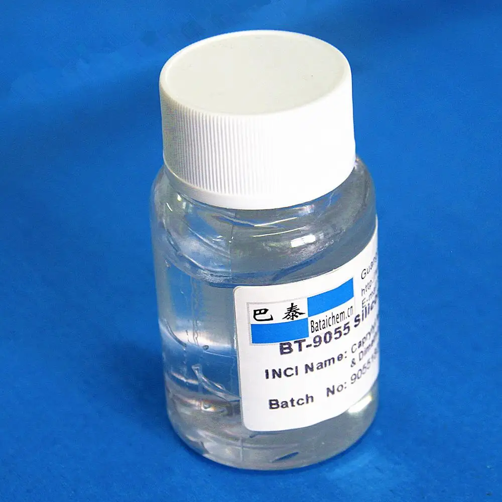 Good intermiscibility Silicone elastomer Gel Caprylyl Methicone&Cyclopentasiloxane&Dimethicone Crosspolymer for Sun cream