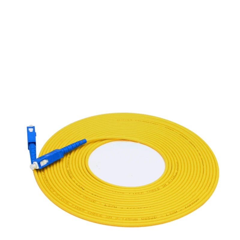 10Pcs/Lot 3m SC to SC Fiber Patch Cord Jumper Cable SM Simplex Single Mode Optic for Network SC/PC fiber optic patch cable