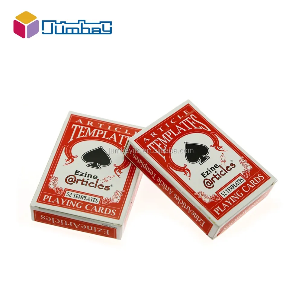 Professional customization standard design plastic playing cards printing top quality playing cards wholesale