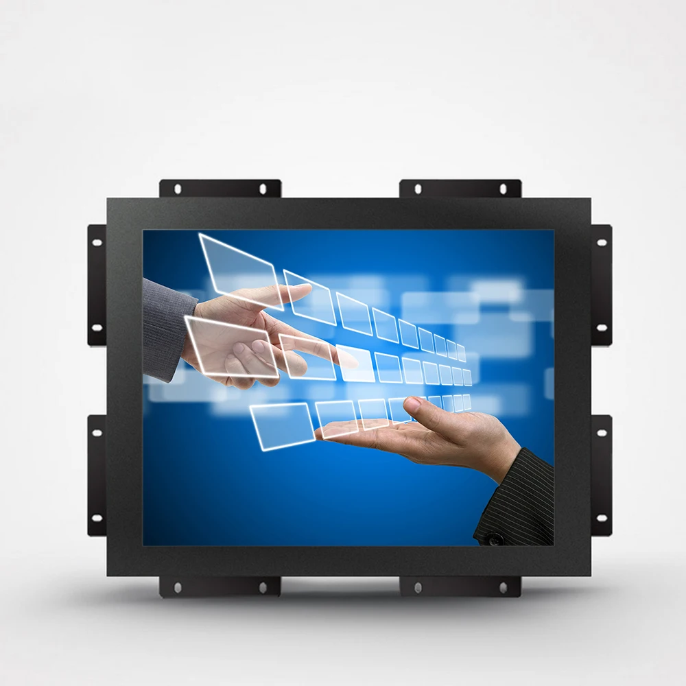 15 дюймов open frame промышленный монитор с инфракрасным touch