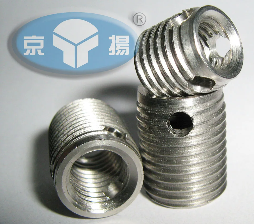 Manufacturer customized Self-Tapping Inserts With Three Cutting Bores for plastic