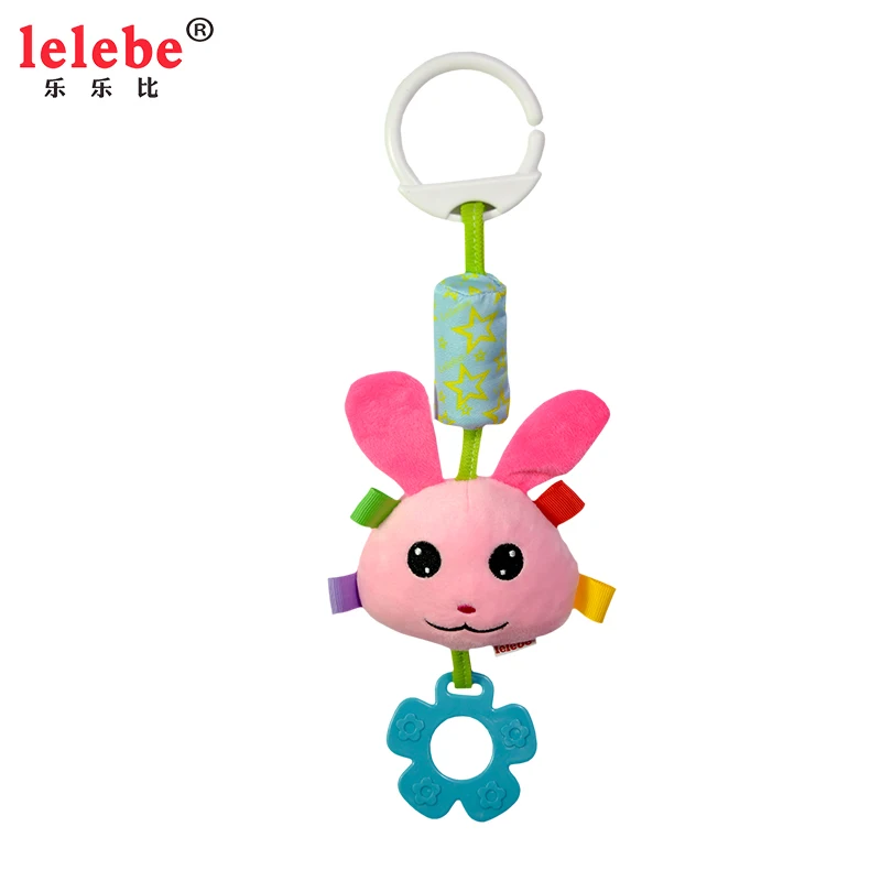 Cute owl bed hanging plush toy bed bell pendant car pendant new plush pet toy for animals