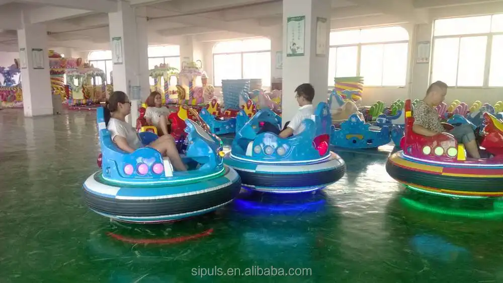 Laser shooting bumper car kid battery car