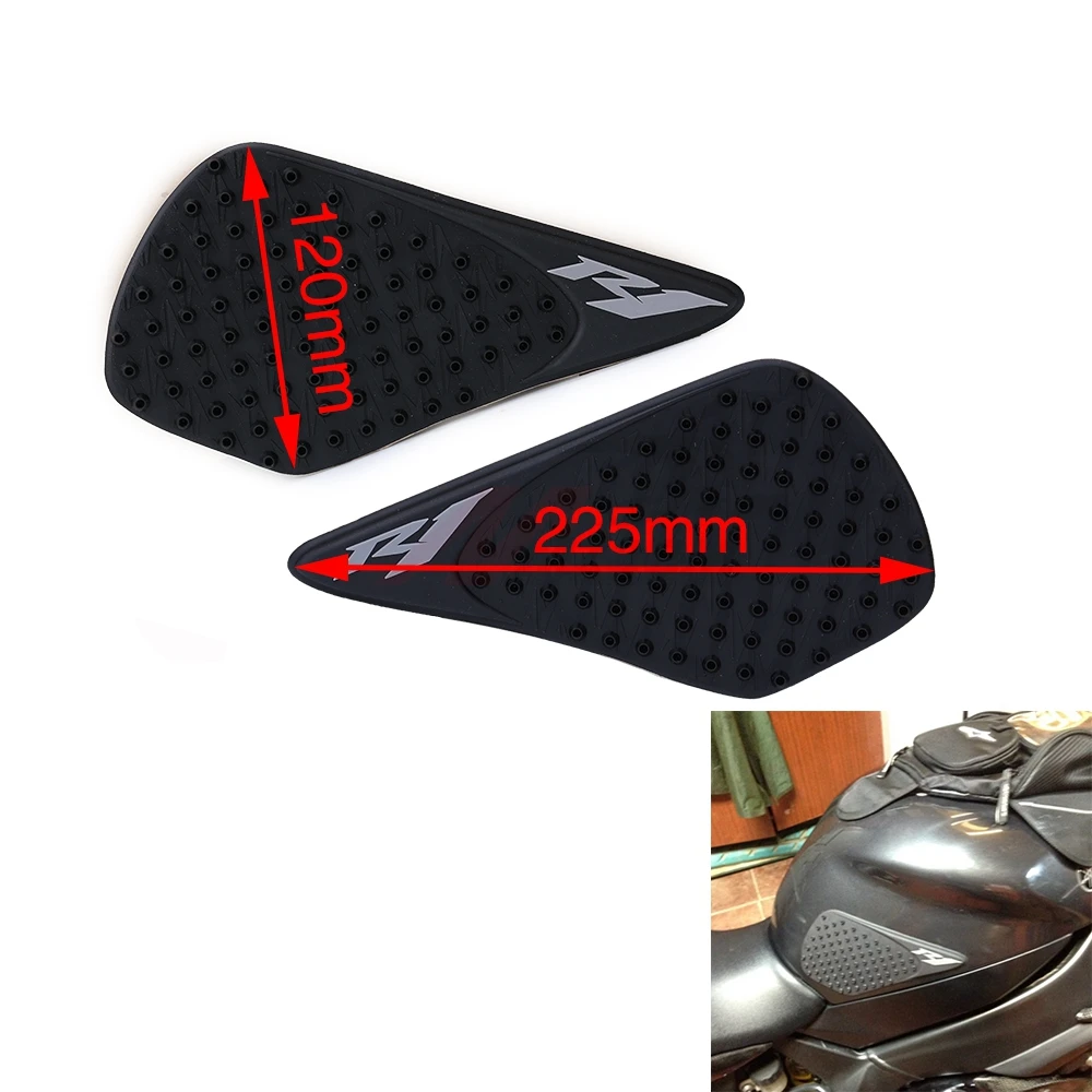 
Motorcycle Anti Slip Pad Side Side Adjustable Tank For Yamaha YZF R1 2004 2005 2006 