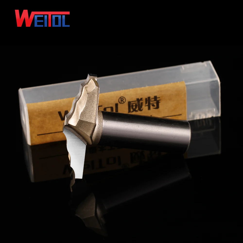 Weitol Type5 classical plunge bit 1/2 inch shank TCT router bit raised panel router bit for wood