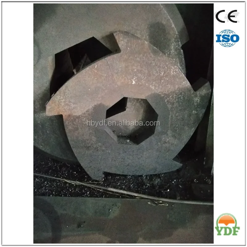 
dual-shaft palm efb shredder machine 