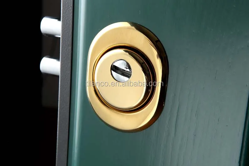 European profile 3 point lock for armored doors