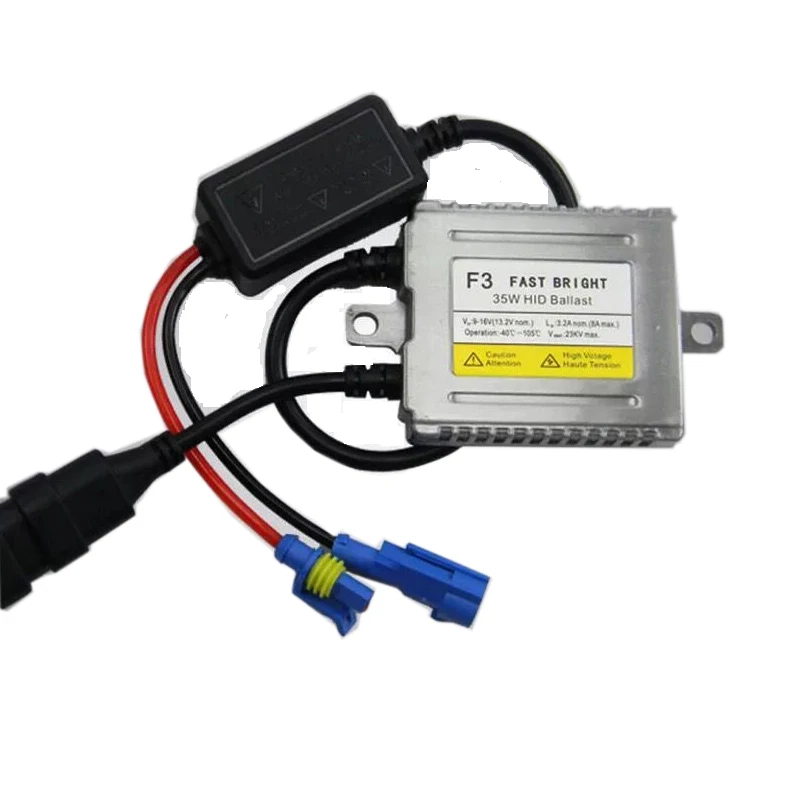 Quick start good quality F3 auto hid ballast 12v 35w