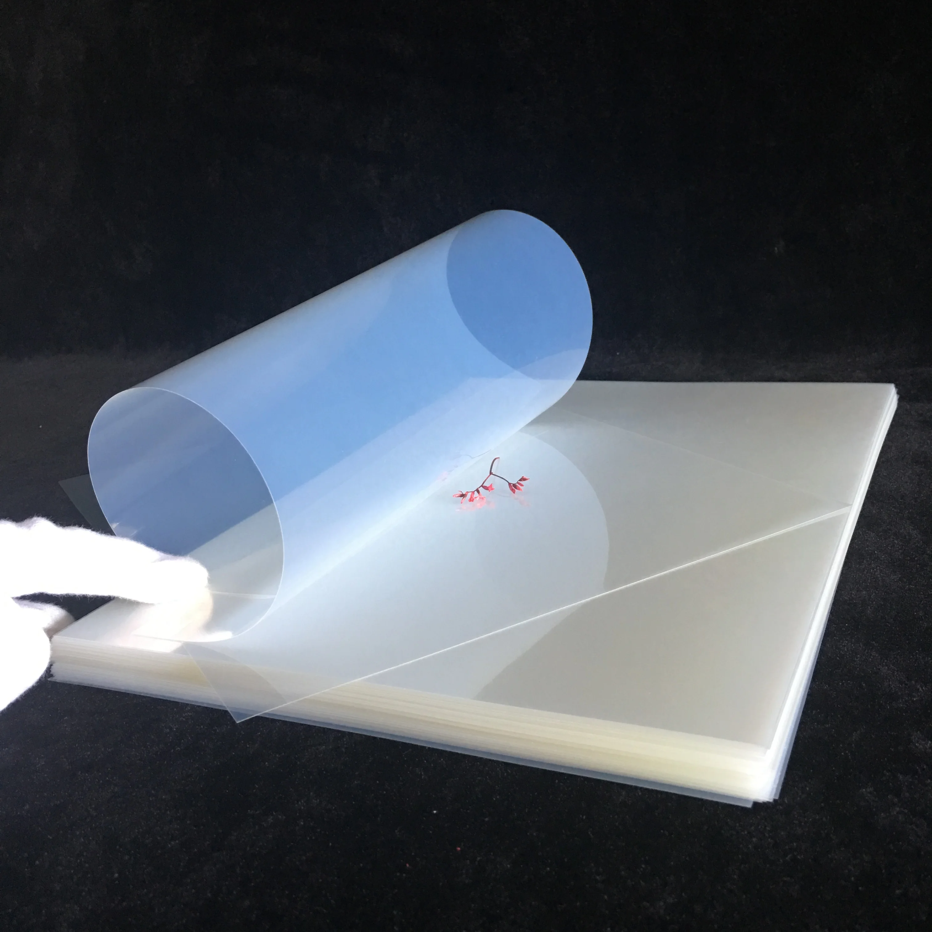 100 Microns Emulsion Screen Printing Film Inkjet Mylar Polyester Film For Screen Printing