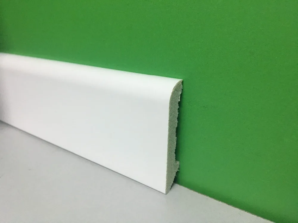 6cm Width High Quality White Cheap Baseboard Buy Cheap High-Durability White Wall Floor Polystyrene Base Ps Skirting Board