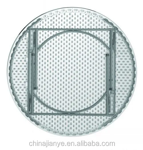 Folding Table Round Table 10 Seater Event 5ft Round Plastic Outdoor Table Modern 200kgs Dia 28 1 Mm