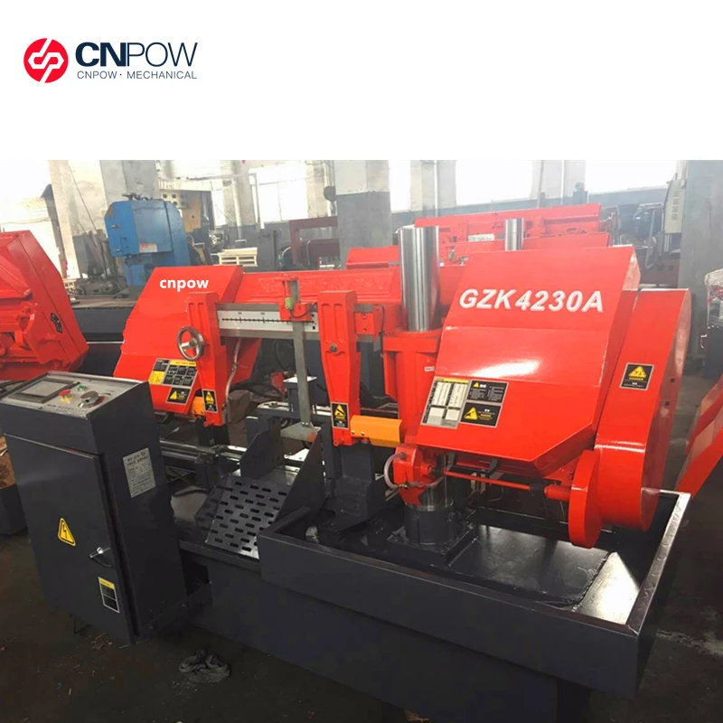 
CNPOW horizontal metal cutting circular band saw machine 
