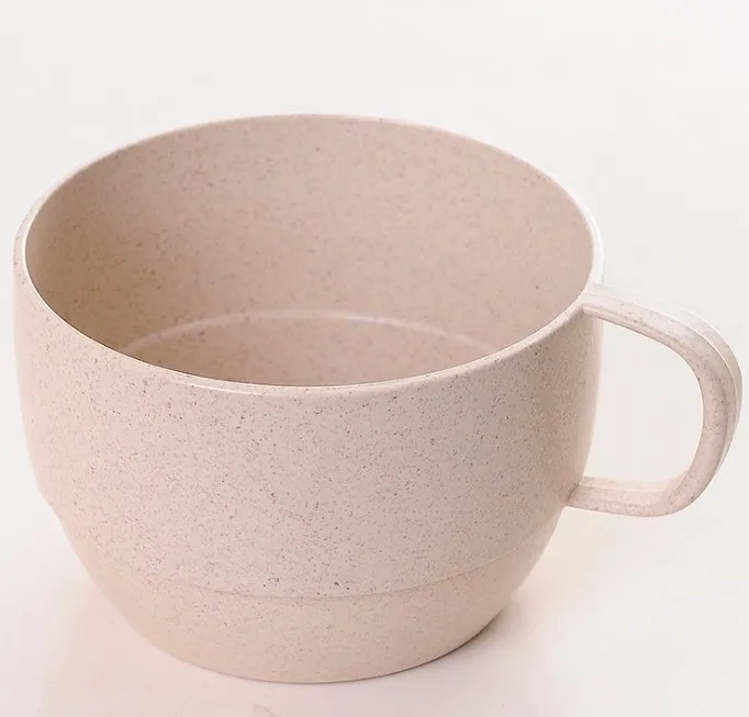 Shenzhen factory cheap sale eco- friendly wheat biodegradable plastic cup