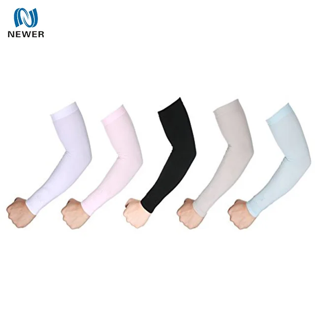 
Wholesale waterproof sun anti uv upper tatoo elastic custom logo ice cooling arm protection sleeves 