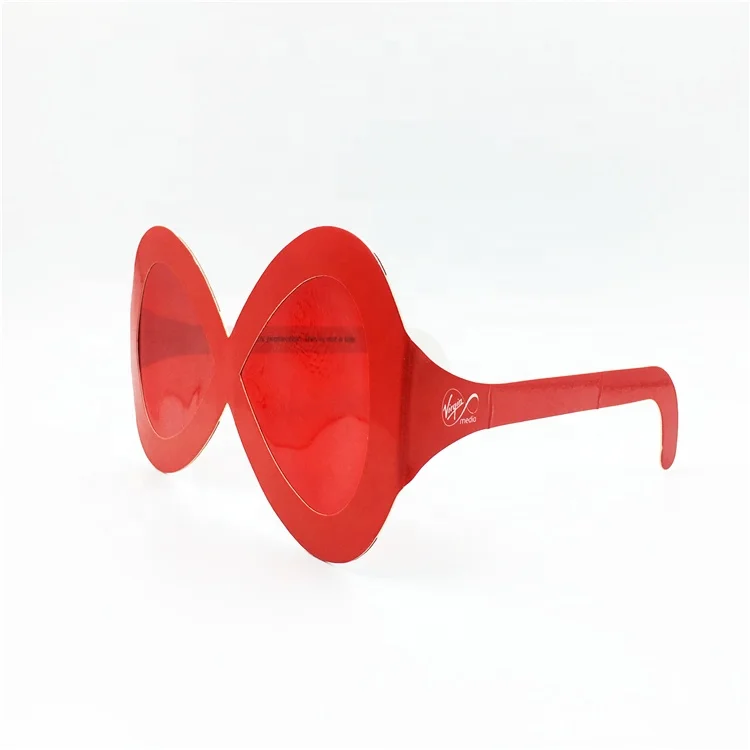 Promotional Paper Decoder 3d Glasses For Hidden Message