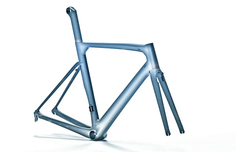 
Aero Carbon Bike Road Bicycle Frame Custom Paint 57CM Disc 