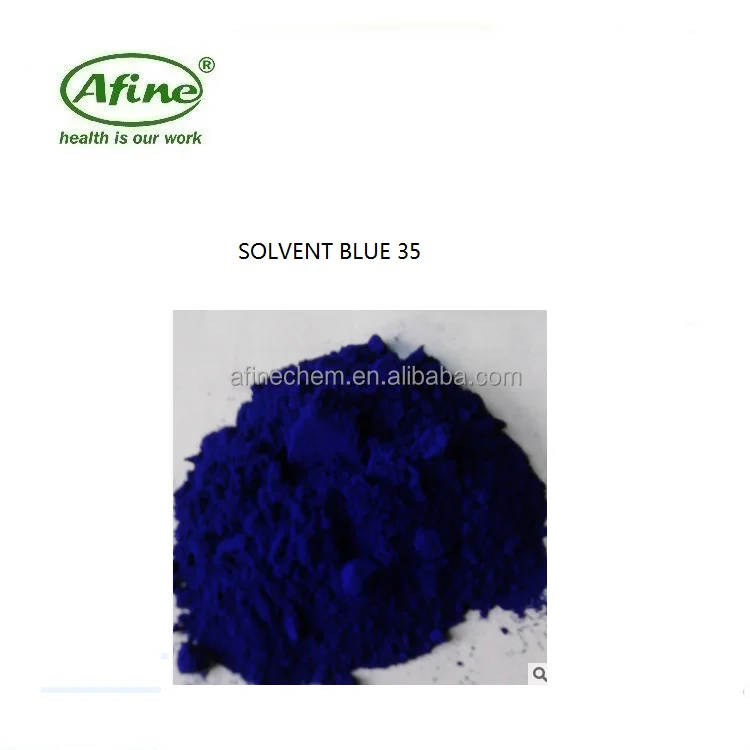 
Solvent Blue 35 Transparence Blue HNR CAS No 17354-14-2;12769-17-4 Solvent dyes 