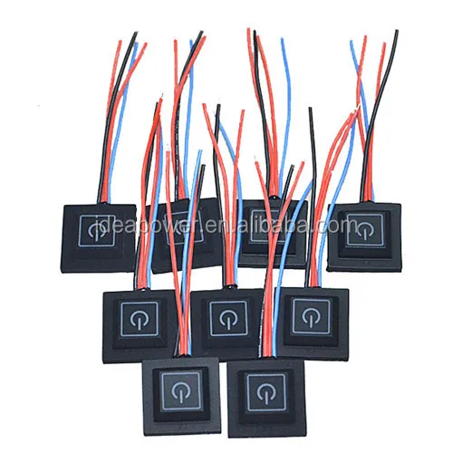 Smart Push Button Heating Jacket Thermostat Temperature Controller