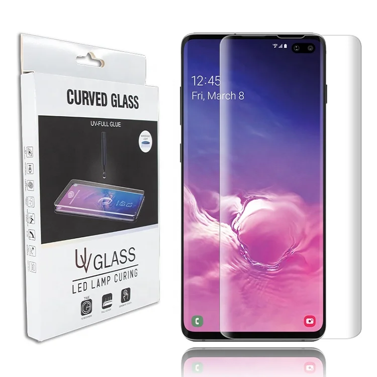 Easy Installation No Reside Mobile Screen Guard UV Tempered glass Mobile Screen Protector