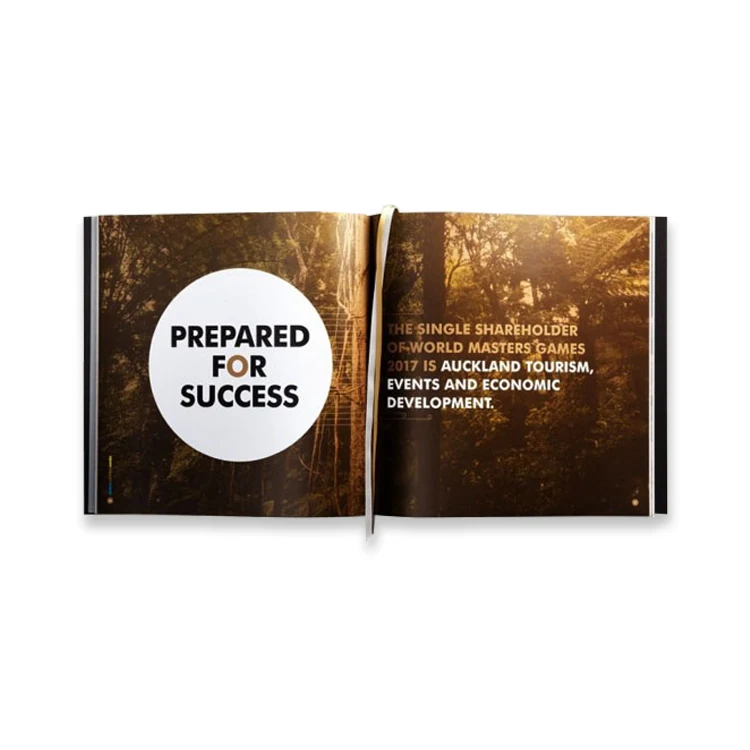 Оптовая продажа 300 г/кв. М цветная печать различные переплетные брошюры/каталог печать