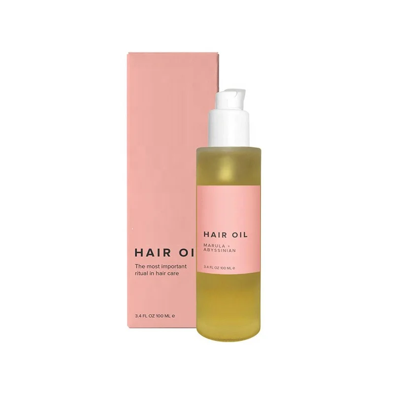 Manufacturer Wholesale Custom Formula Makeup Private Label Women Beauty Hair Care Products Natural Hair Oil